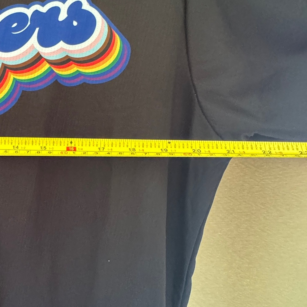 Los Angeles Dodgers Pride Night Jersey - Black with Rainbow Accents - Picture 4 of 6